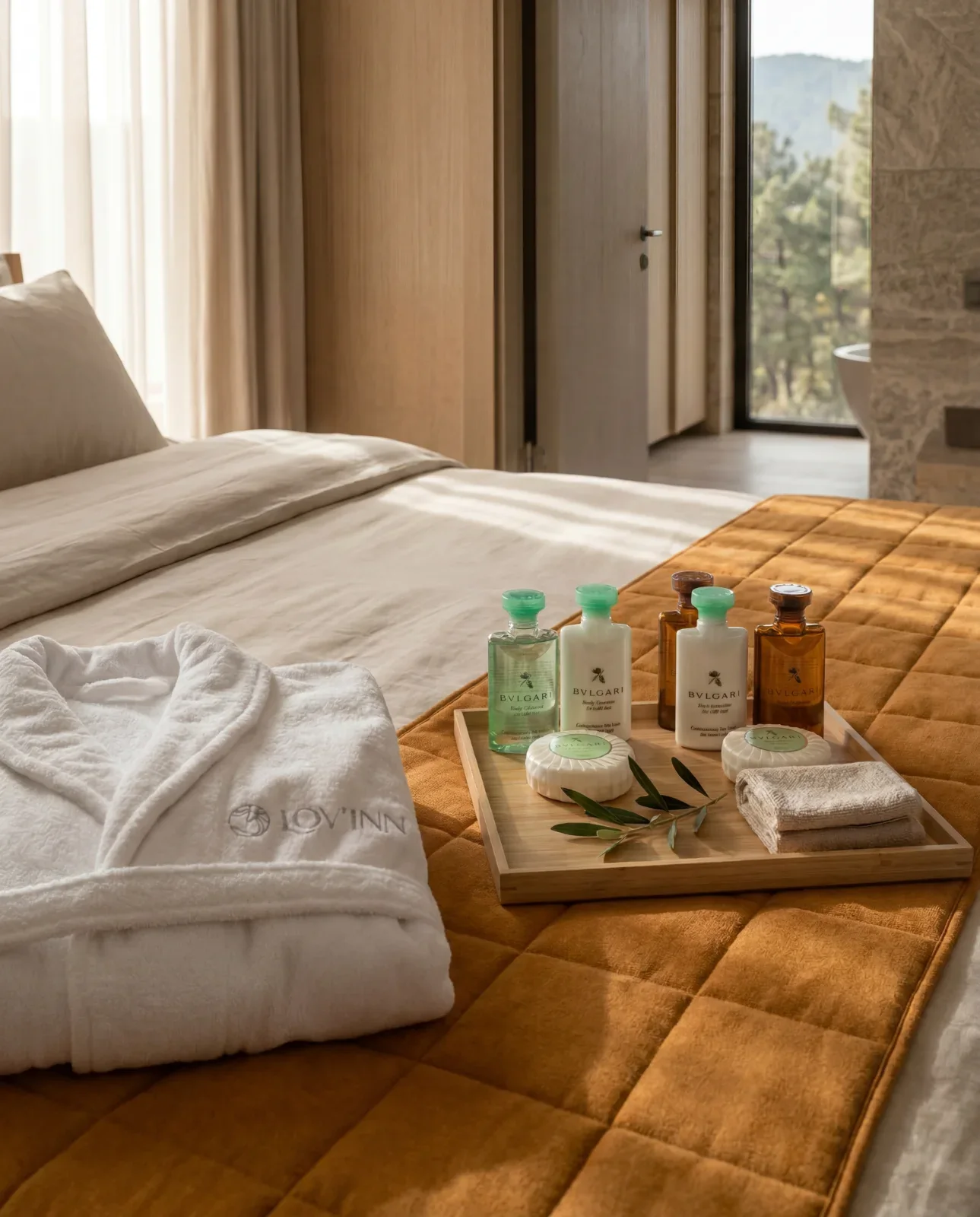 Süit — özenli amenity düzeni